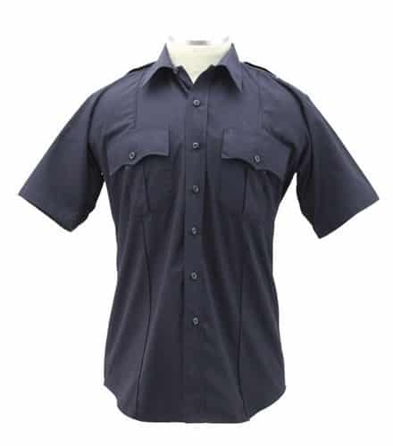 First Class Poly-Cotton Short-Sleeve Uniform Shirt - Clothing & Accessories